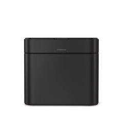 poubelle rectangulaire à capteur double compartiment 58 litres avec le contrôle vocal et de mouvement + bac à compost