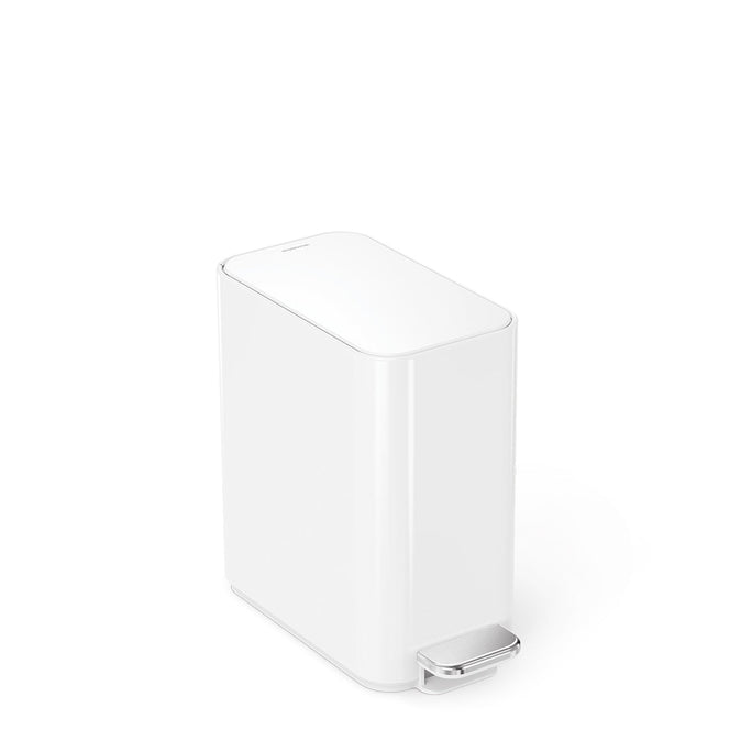Poubelle compacte à  pédale de 5L