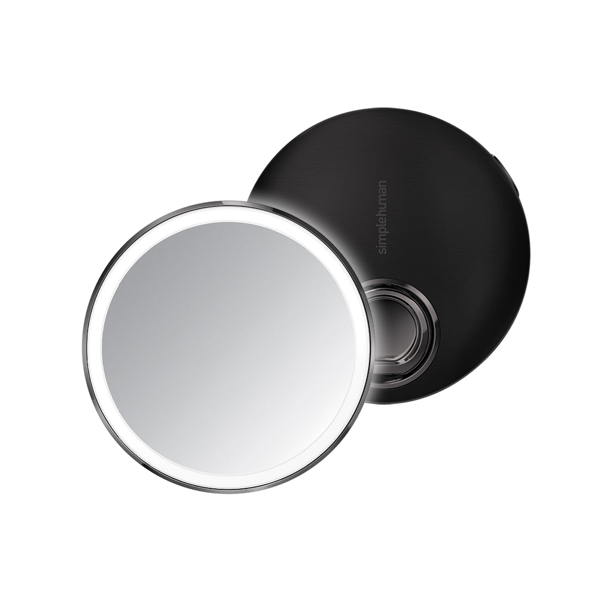 Miroir à Capteur Simplehuman Compact Avec étui Zippé - Blanc - Design Minimaliste Et Pratique
