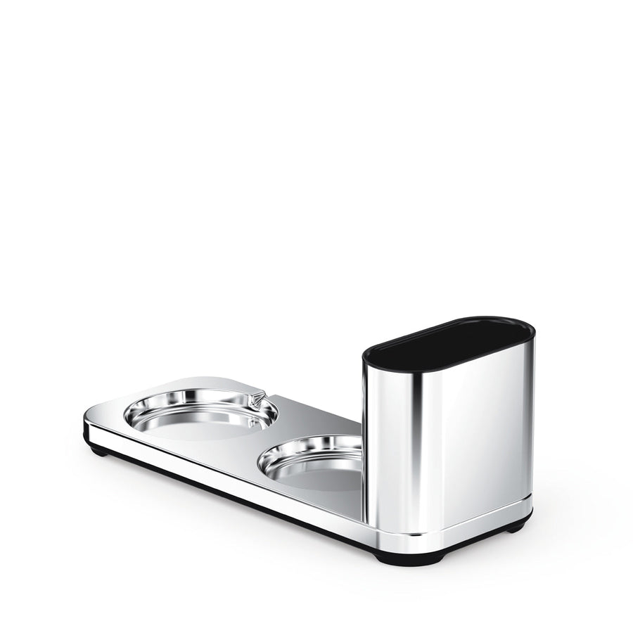 Rangement pour distributeur à capteur double