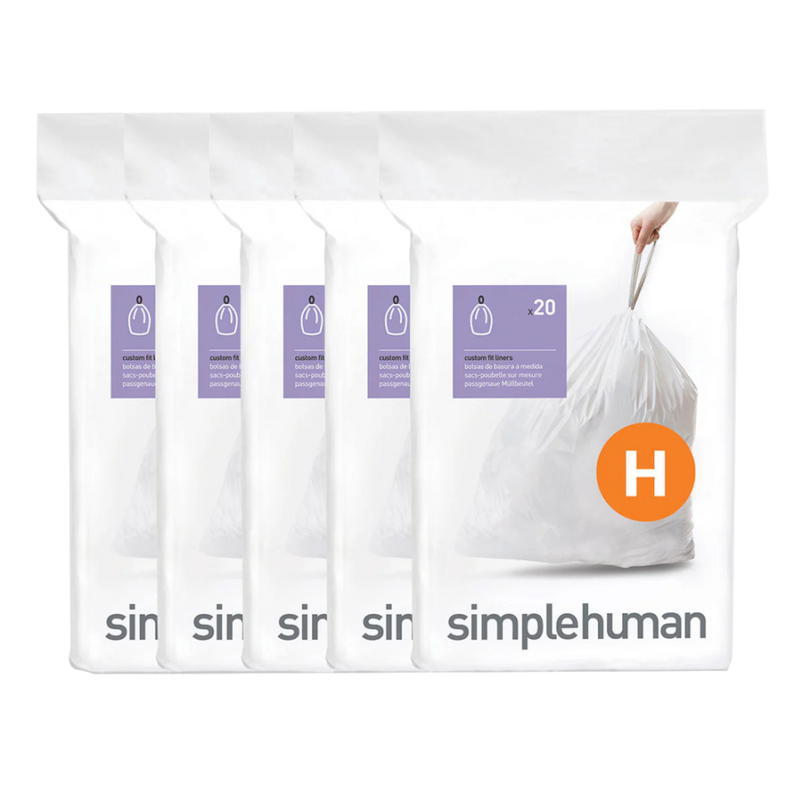 code H sacs poubelle sur mesure