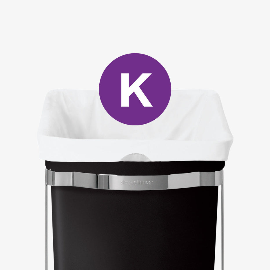 Sac poubelle sur mesure | Code K