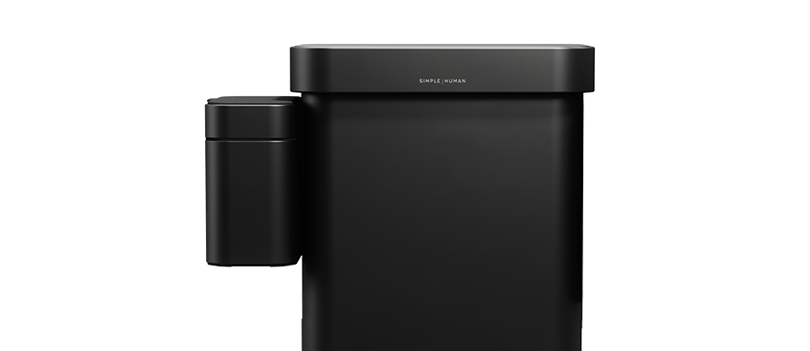 bac à compost - noir mat