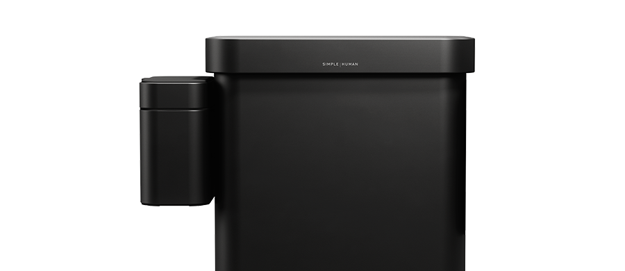 bac à compost - noir mat