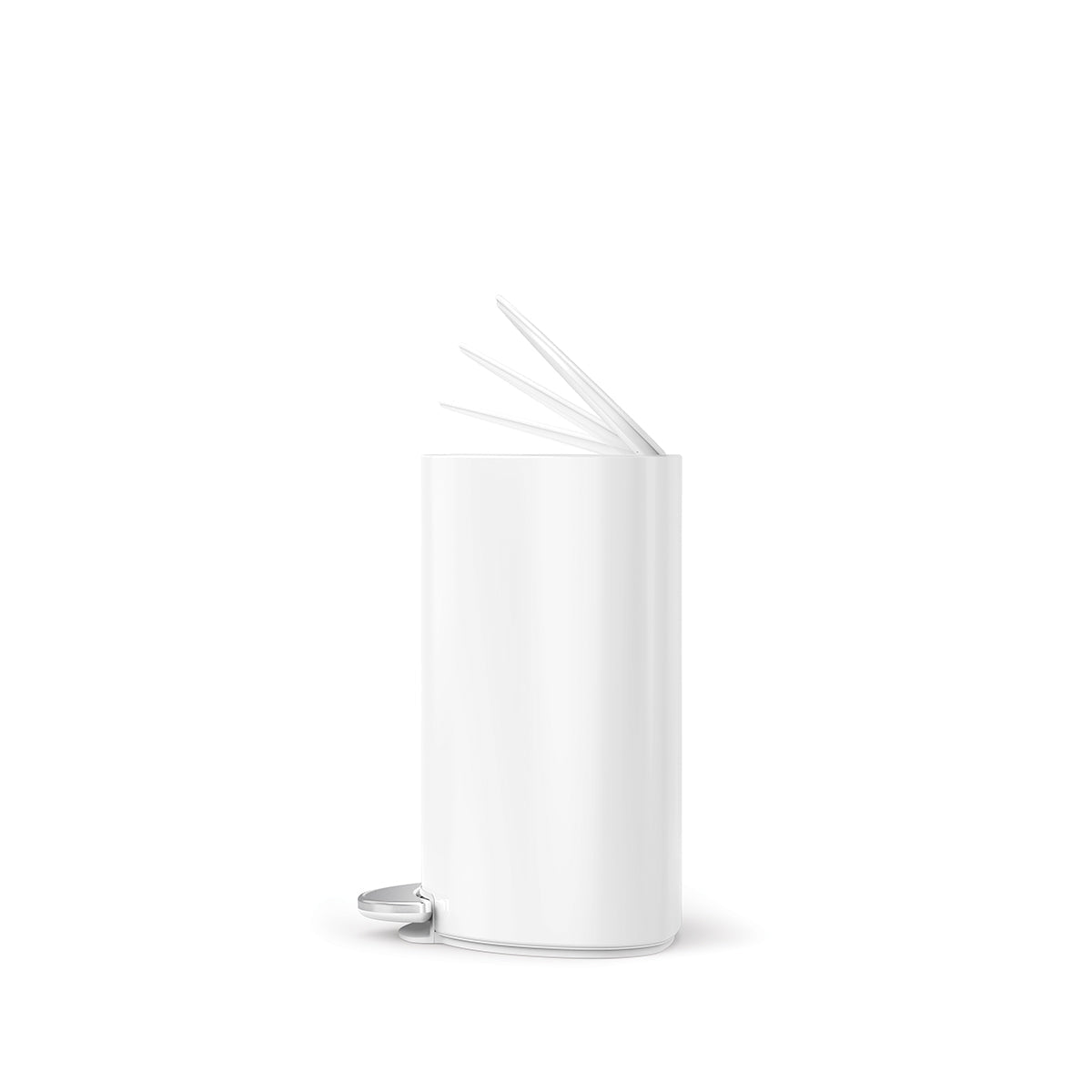 poubelle demi-lune à  pédale 6 L