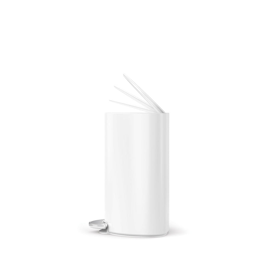 poubelle demi-lune à  pédale 6 L