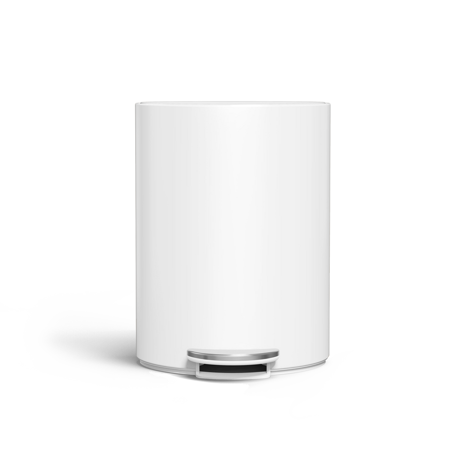 poubelle demi-lune à  pédale 6 L