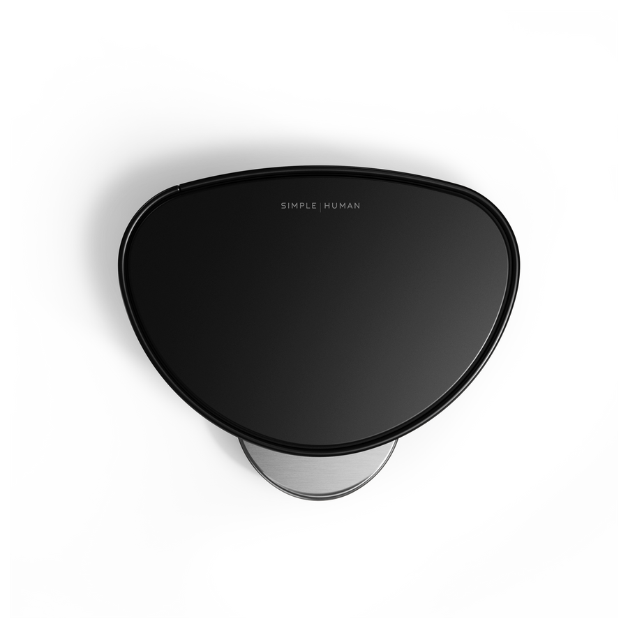 poubelle demi-lune à  pédale 6 L