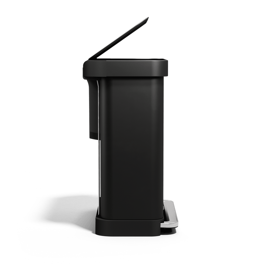 POUBELLE DE RECYCLAGE À PÉDALE