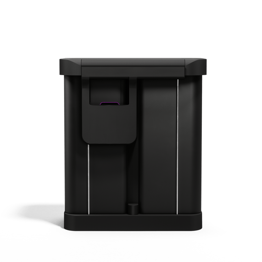 POUBELLE DE RECYCLAGE À PÉDALE