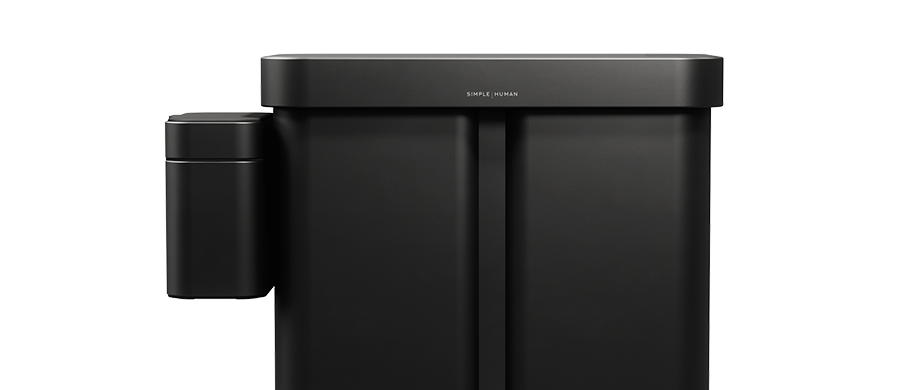 bac à compost - noir mat