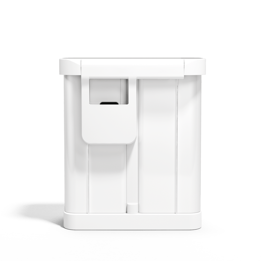 POUBELLE DE RECYCLAGE À PÉDALE