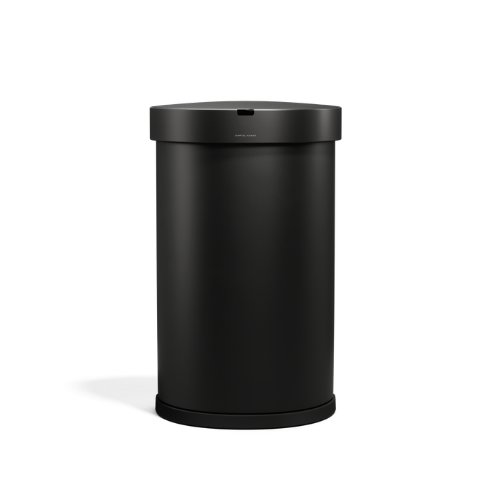 45 L Poubelle Demi-Lune à Capteur