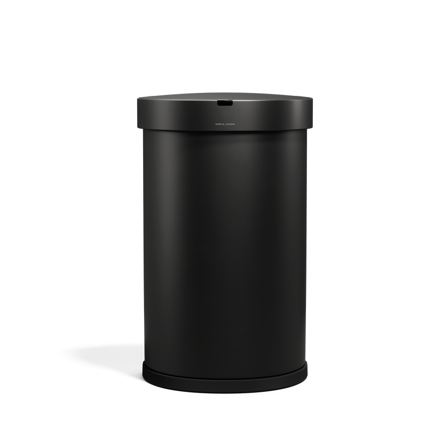45 L Poubelle Demi-Lune à Capteur