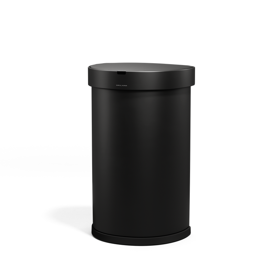 45 L Poubelle Demi-Lune à Capteur