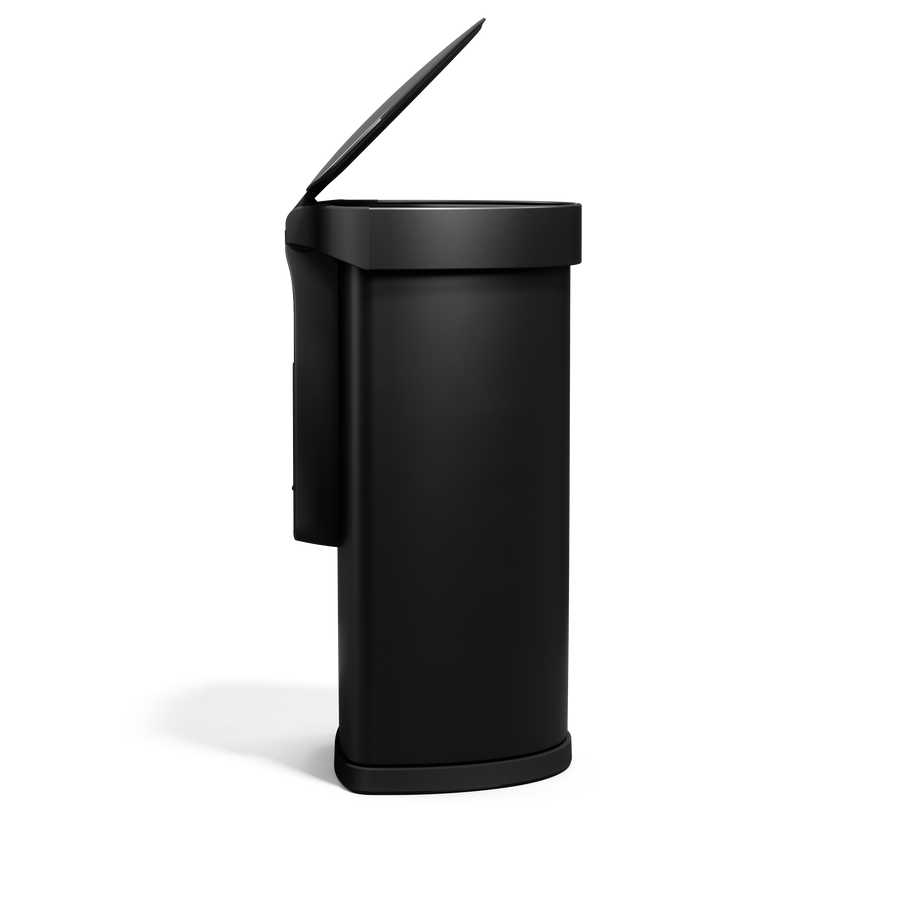 45 L Poubelle Demi-Lune à Capteur