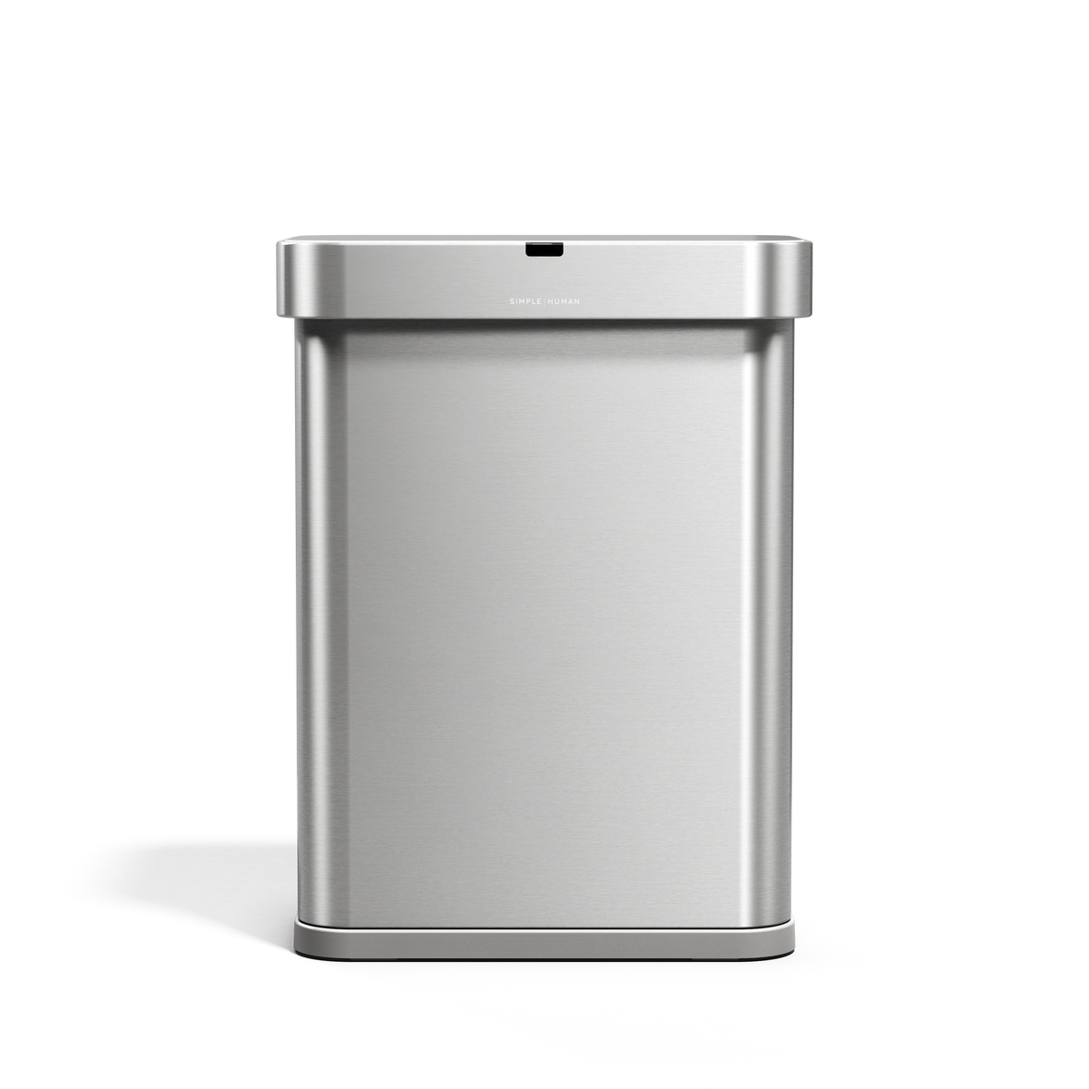 poubelle rectangulaire à  capteur 58 L