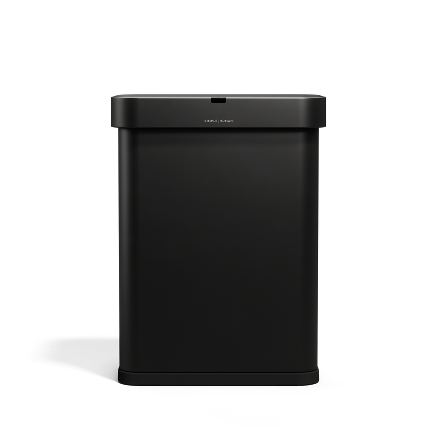poubelle rectangulaire à  capteur 58 L