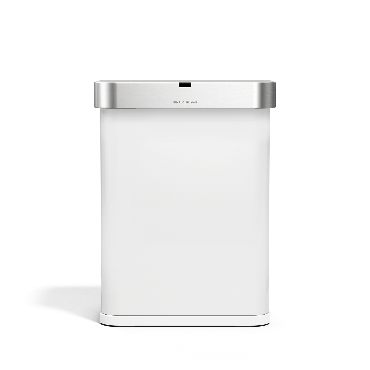 poubelle rectangulaire à capteur 58 L