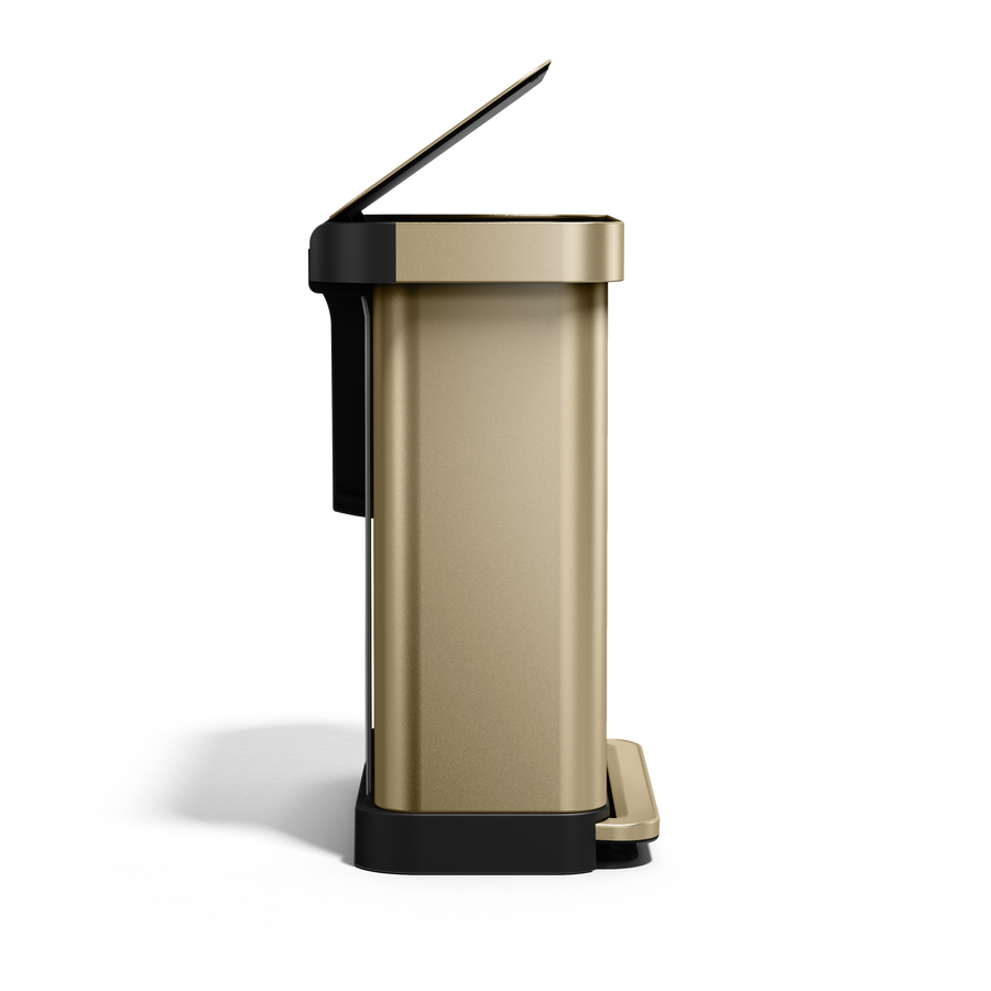 POUBELLE DE RECYCLAGE À PÉDALE