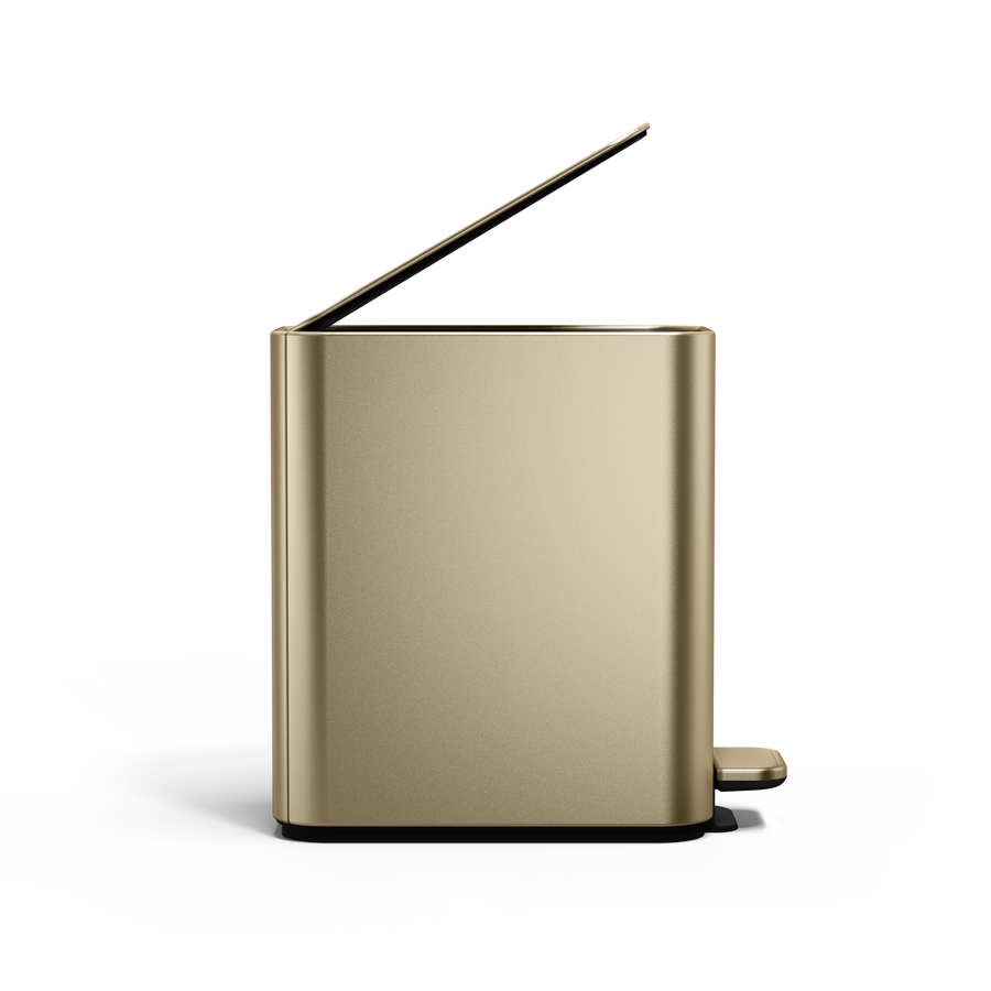 Poubelle compacte à  pédale de 5L