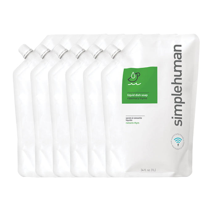 romarin et thym recharge de liquide vaisselle