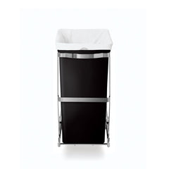 simplehuman CW1124 poubelle coulissante, poubelle sous evier, poubelle de  cuisine, cadre en acier ultra-robuste, 30 litres : : Cuisine et  Maison