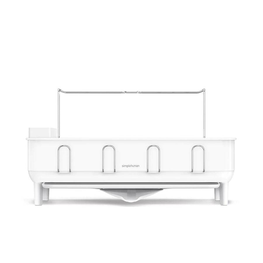 égouttoir à  cadre en acier avec porte-verres à  vin