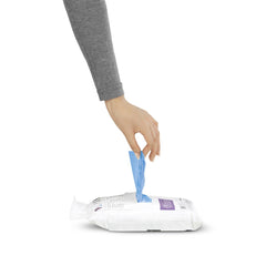 code V sacs poubelle sur mesure, plastique bleu