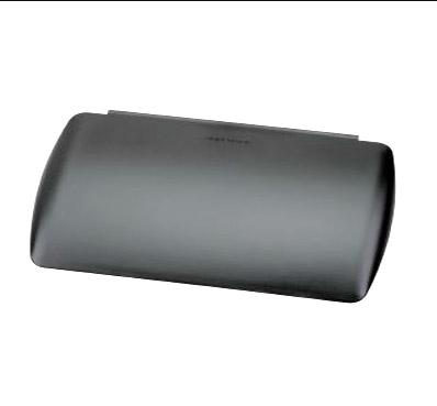 couvercle, plastique noir 