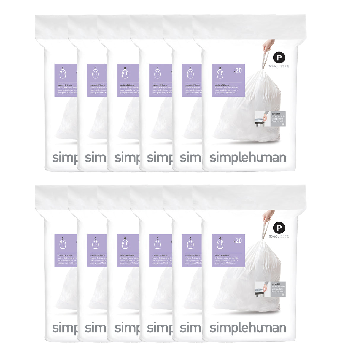 code P sacs poubelle sur mesure