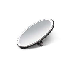 miroir à capteur compact, acier inoxydable blanc