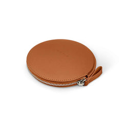 étui à fermeture-éclair pour miroir à capteur compact, irisé
