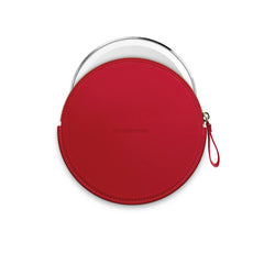 étui à fermeture-éclair pour miroir à capteur compact, irisé