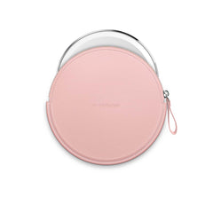 étui à fermeture-éclair pour miroir à capteur compact, irisé