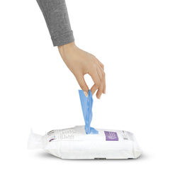 code V sacs poubelle sur mesure, plastique bleu